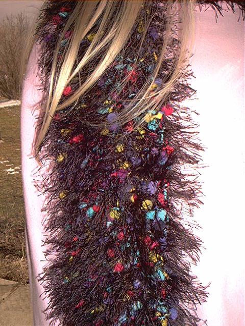 Scarf closeup