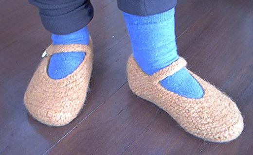 Felted Slippers