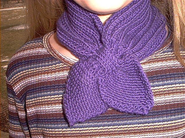 Neck cozy closeup